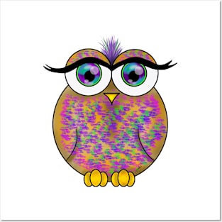 Cute Little Owl Friend Posters and Art